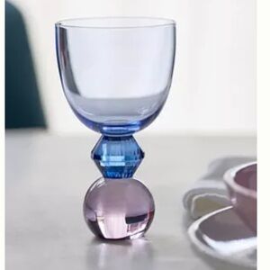Anthropologie Gemmie Wine Glass Rare New With Tag
